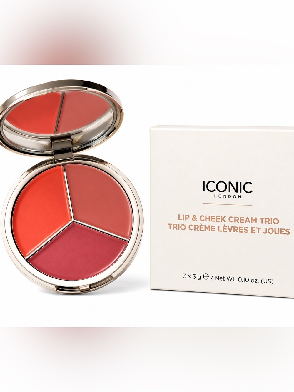 ICONIC LONDON Lip & Cheek Cream Trio – BNIB